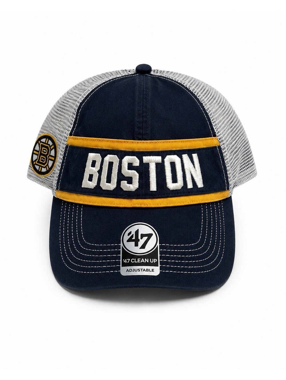 ’47 Brand Boston Bruins NHL Hat Clean Up Adjustable NWOT
